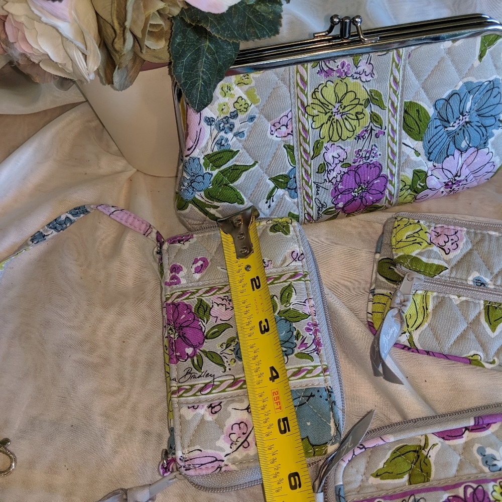 Vera Bradley Purse Coin Phone Makeup Set Bx 3 - Picture 4 of 6